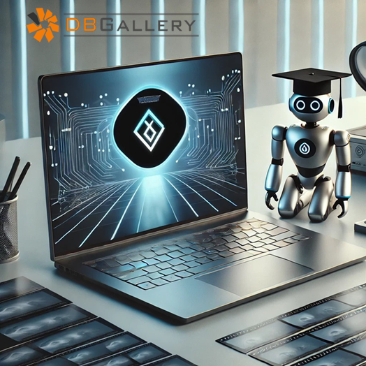 AI animation graphic